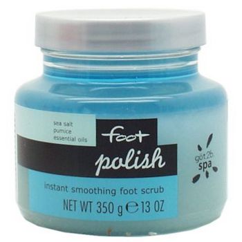 got2b - Spa Foot -  Polish - Instant Smoothing Foot Scrub - 13 oz (359g)