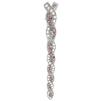 HB HairJewels - Kara Collection - Crystal Twist Claw - Amethyst (1)
