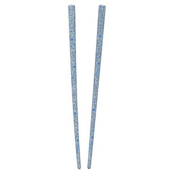 HB HairJewels - Hairsticks - Blue & Silver with blue Stars/Diva