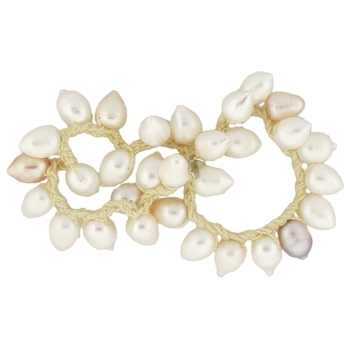 Jane Tran - Bridal Pony w/Pearls  - Natural (1)