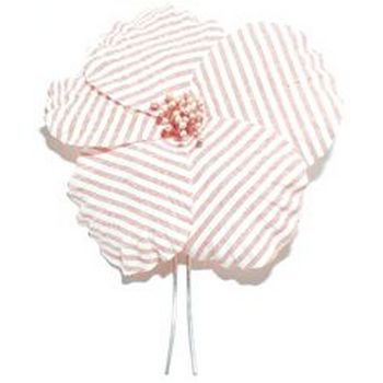 Jane Tran - Five Petal Flower Chignon Pin - Dreamsicle Orange (1)