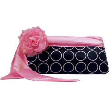 Amici Accessories - Jealousy - Black w/Pink Sash & Flower