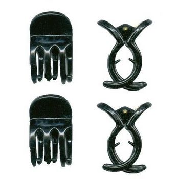 Karina - Set of 4 Mini Claws - Black