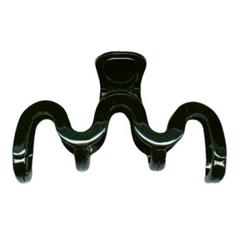 Karina - Large Wavy Claw - Black (1) - All Sales Final