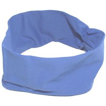L. Erickson USA - French Lycra Wide Bandeau Headband - Heather Blue