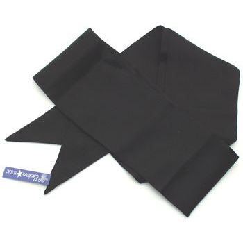 L. Erickson USA - Silk Charmeuse Sash Belt - Black