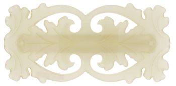 Laurent Olivier - Filigree Leaf Barrette - Camel (1)