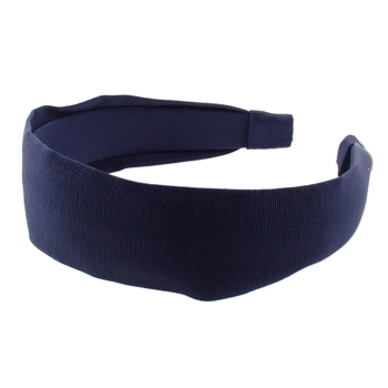 L. Erickson USA - 1 1/2inch Grosgrain Scarf Headband - Navy