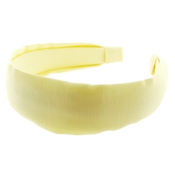 L. Erickson USA - 1 1/2inch Grosgrain Scarf Headband - Yellow