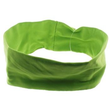 L. Erickson USA - French Lycra Wide Bandeau Headband - Lime