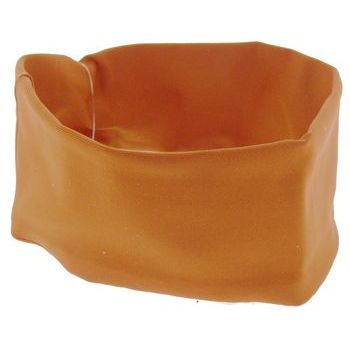 L. Erickson USA - French Lycra Wide Bandeau Headband - Spice