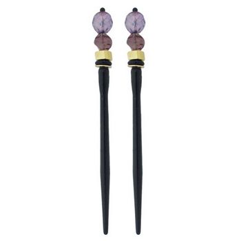 Mei Fa - Hairstyx - Gloria - Short Hairsticks - (Set of 2)