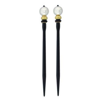 Mei Fa - Hairstyx - New Age - Long Hairsticks - (Set of 2)