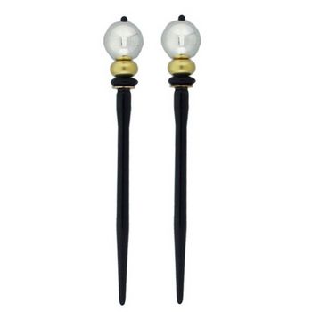 Mei Fa - Hairstyx - New Age - Short Hairsticks - (Set of 2)