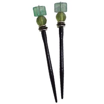 Mei Fa - Hairstyx - Complement - Short Hairsticks - (Set of 2)