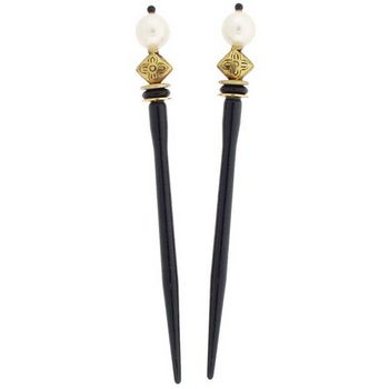 Mei Fa - Hairstyx - Hula - Short Hairsticks - (Set of 2)
