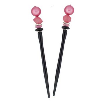 Mei Fa - Hairstyx - Taffy - Short Hairsticks - (Set of 2)