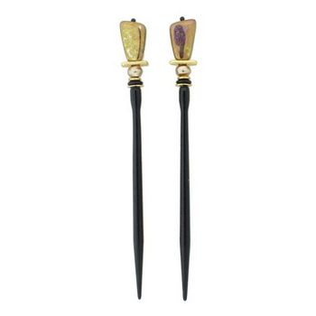 Mei Fa - Hairstyx - Vintage - Long Hairsticks - (Set of 2)