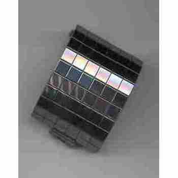 Mirrored Ponytail Holder - Black