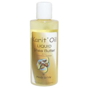 Mode de Vie - Karit' Oil - Liquid Shea Butter with Sandalwood - 6 oz