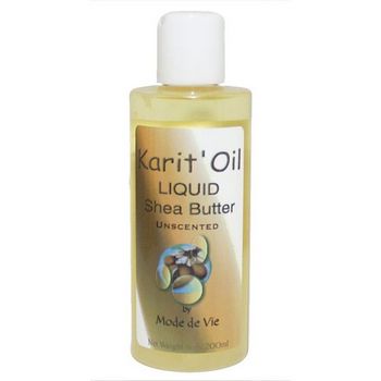Mode de Vie - Karit' Oil - Liquid Shea Butter Unscented - 6 oz