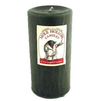 Mole Hollow Candles - 3inchx6inch Evening Candle - Siberian Fir