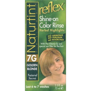 Naturtint - Shine-on Color Rinse - Temporary Highlights - Golden Blonde - 7G