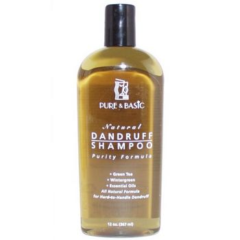 Pure & Basic - Dandruff Shampoo - Purity Formula - 12 oz