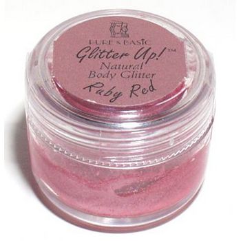 Pure & Basic - Glitter Up! - Body Glitter - Ruby Red - 1 oz