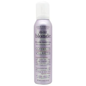 John Frieda - Sheer Blonde - Blonde Ambition Color-Correcting Mousse - 7.5 oz