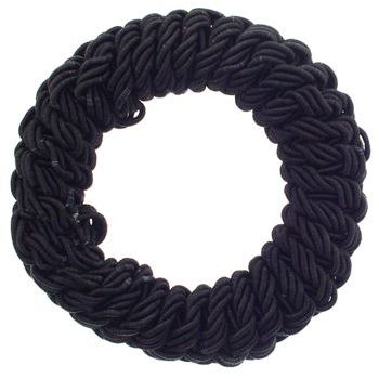 Smoothies - Metal Free Rope Pony - Black