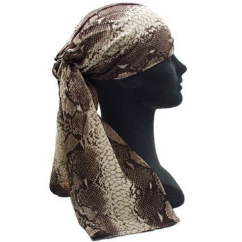 Susan Daniels - Scarf Headband (1) - Brown Snake