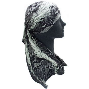 Susan Daniels - Scarf Headband (1) - Green Python