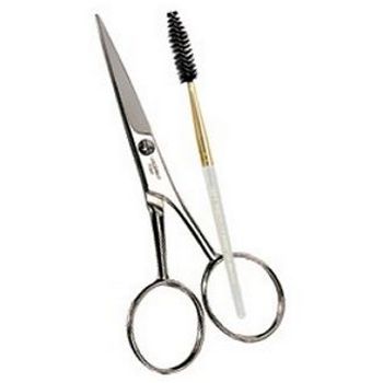 Tweezerman - Brow Scissors with Brow Brush