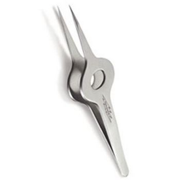 Tweezerman - Wide Grip Point Tweezer - Stainless Steel